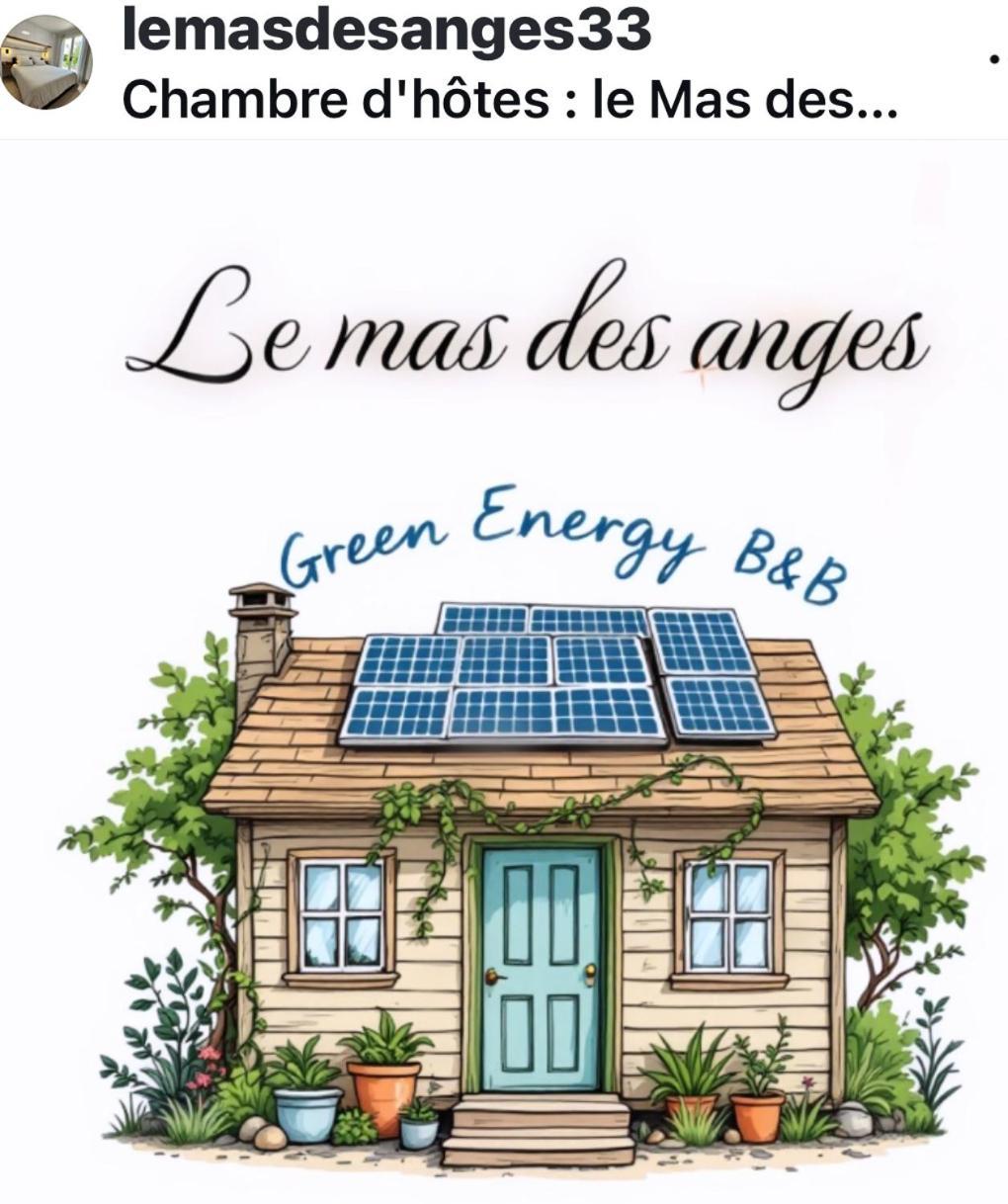 Le Mas Des Anges Soussans Exterior foto